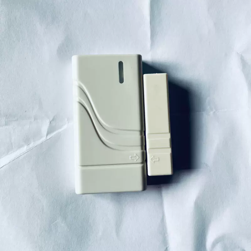新款315/433MHz无线门磁，2262芯片，推盖式，防盗报警器配件磁吸