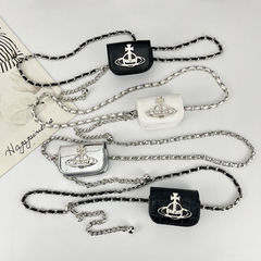 European and American Queen Mother Three-dimensional Planet Mini Bag Women's Decorative Versatile Fashion Waist Bag Decorative External Waist Chain Bag