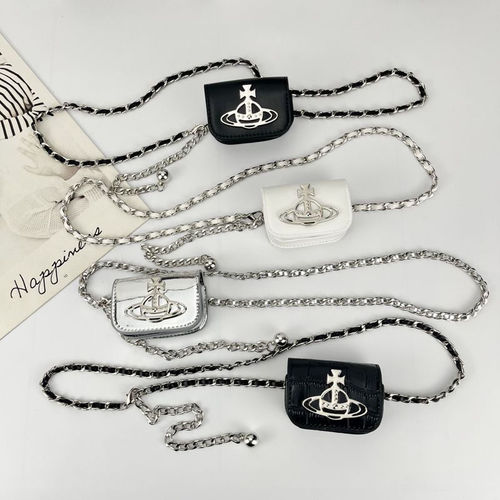 European and American Queen Mother Three-dimensional Planet Mini Bag Women's Decorative Versatile Fashion Waist Bag Decorative External Waist Chain Bag