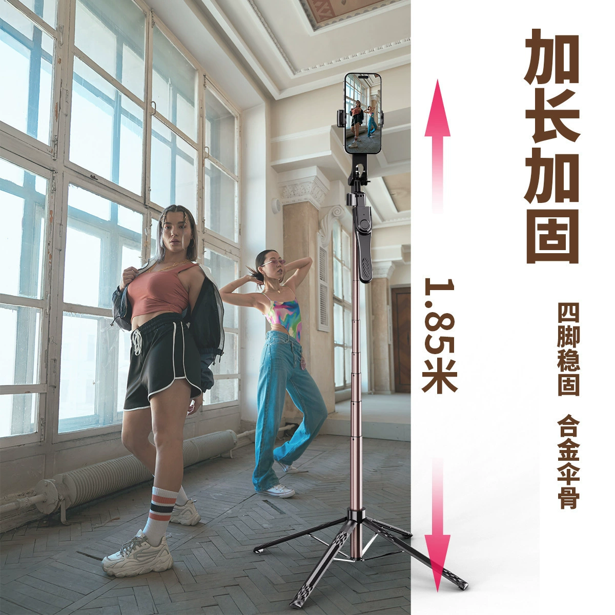 Handheld fill light, floor tripod, new collection, (Cross-border trading), bluetooth