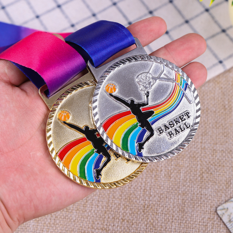 Medalla Metálica Conmemorativa de Aleación de Zinc Personalizable para Eventos Deportivos