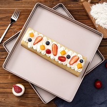 28×28正方形蛋糕卷烤盘模具家用不粘牛轧糖雪花酥饼干烘焙工之满