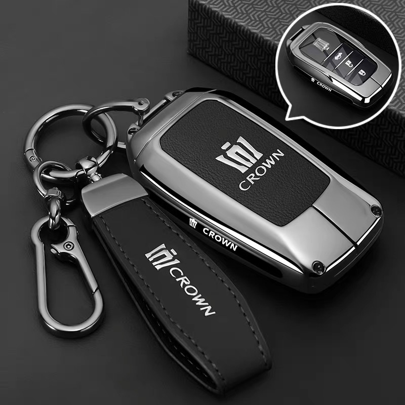 Suitable for Toyota Crown Land Key Cover 2024/25 Wilfa 14Th Generation Crown Crown Car Buckle Shell