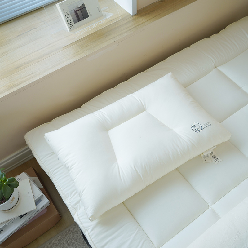 Estilo japonés de la madre y el niño de clase A cuello almohada Hotel piel-friendly cuello almohada núcleo hogar B & B almohada núcleo par