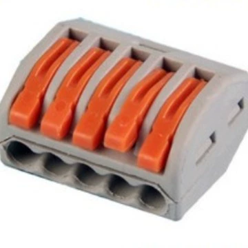 Разъём быстрого подключения LED 5 контактов 222-415 5P