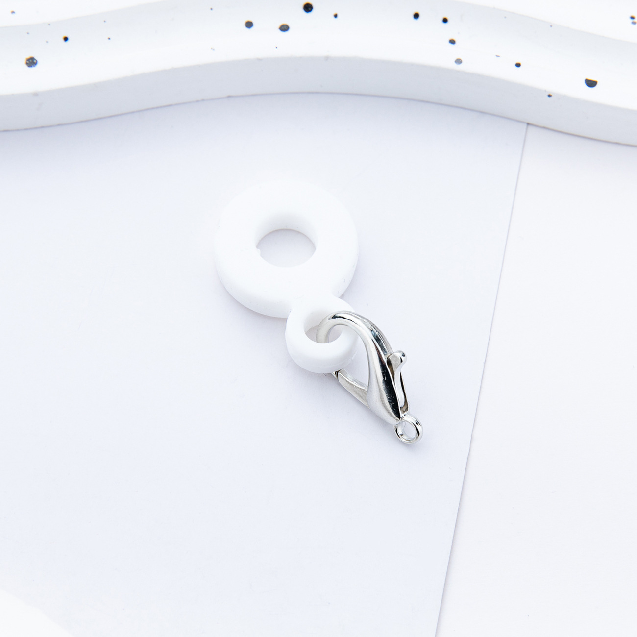 Transfronterizo DIY colgante de paja de silicona para 8mm - 10mm taza de agua colgante de paja de silicona fábrica directa