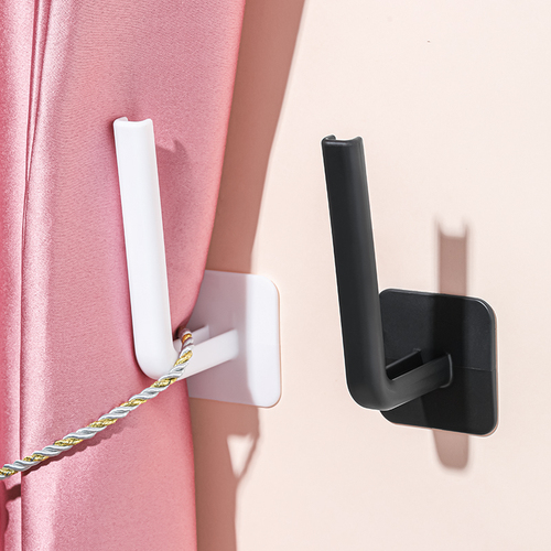 Curtain hooks, no punching, curtain strap accessories, small hooks, buckles, multi-functional retainers, wall hooks, traceless sticky hooks
