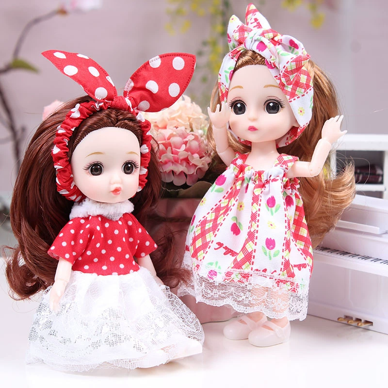 Doll, toy plastic, gift box for dressing up, set
