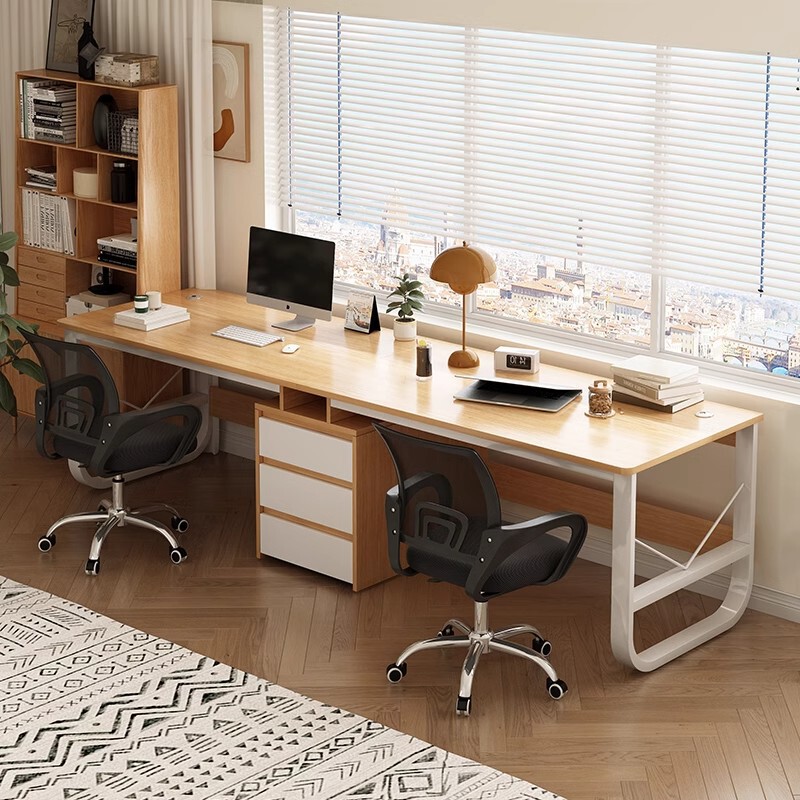 Double Computer Desk Desktop Bedroom Couple E-sports Table Simple Desk Home Long Table Rental House Workbench Double Computer Desk Desktop Bedroom Couple E-sports Table Simple Desk Home Long Table Rental House Workbench