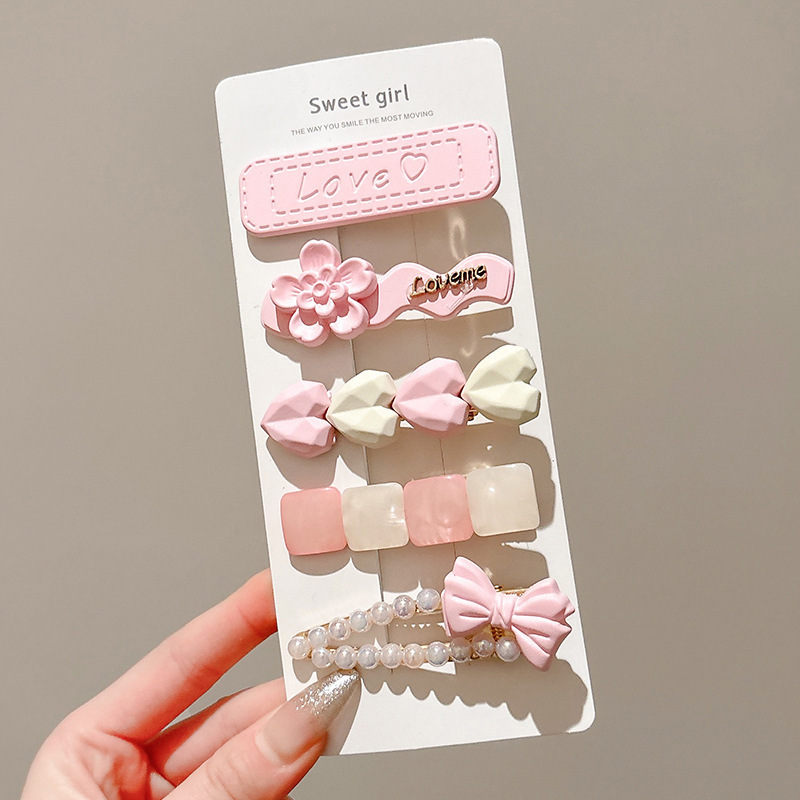 Bebé no duele el pelo del pelo fetal clip de pelo accesorios para el cabello hembra infantil clip de pelo niños horquilla accesorios pequeña princesa bebé tocado