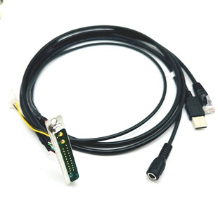 TE̩��22+3 D-SUB��RJ45 8P8C & DC5.5ĸ�� & USB2. ���ƾ�