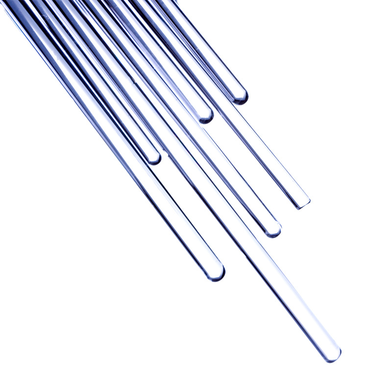 Varilla de agitación de vidrio de borosilicato varilla de vidrio varilla de drenaje resistencia a la corrosión a altas temperaturas diámetro de vidrio de laboratorio de enseñanza