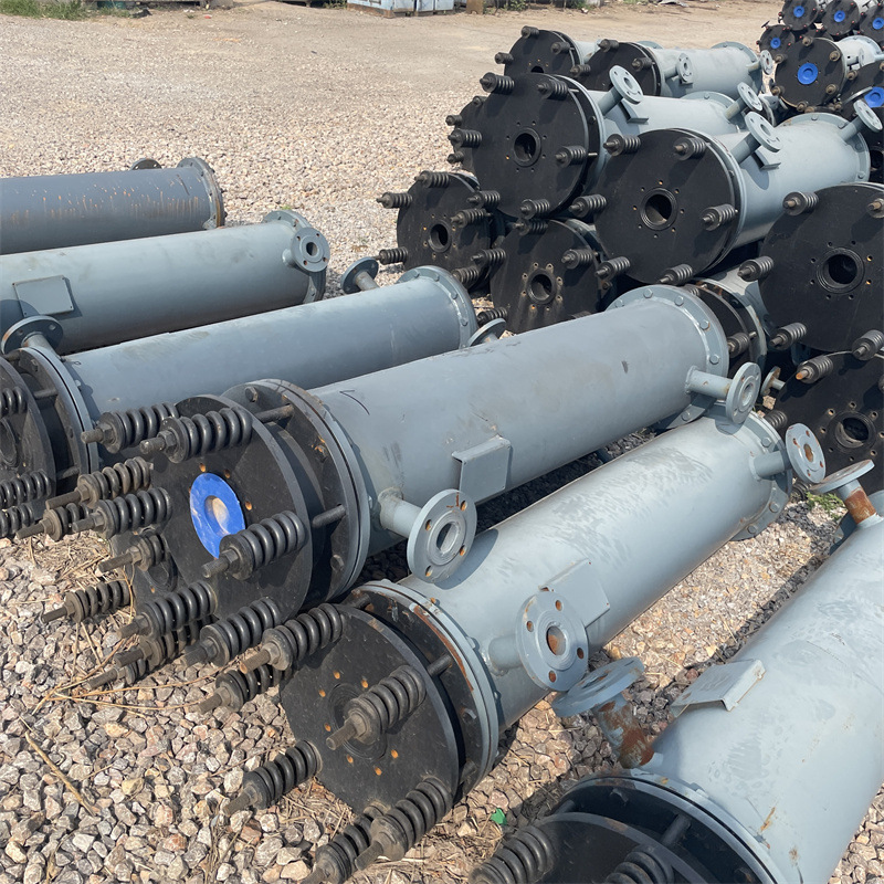 回收二手石墨冷凝器  化工真空冷却设备 二手工业冷凝器