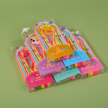 韩版盒装荧光星星纸 彩色折纸儿童折星星条网红直播批发