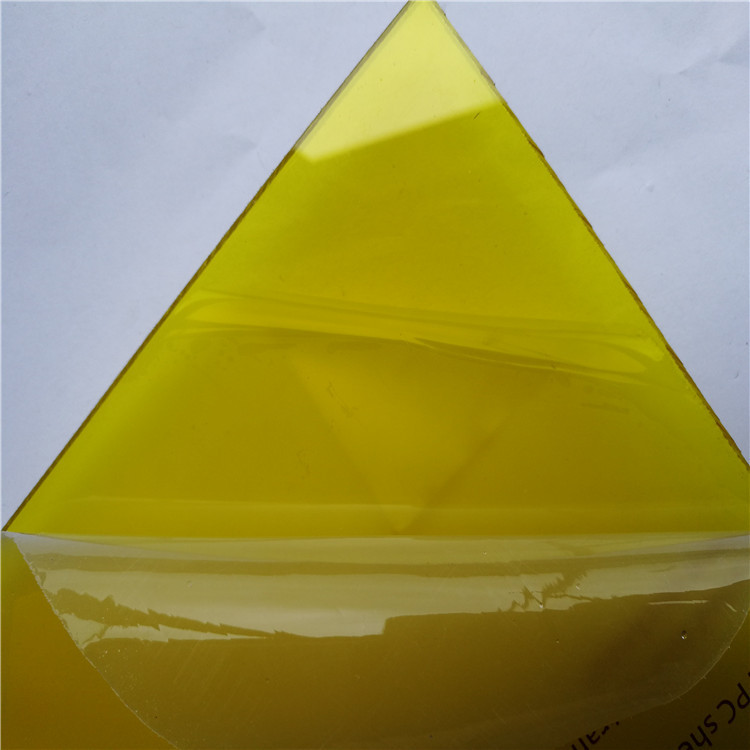 迪迈厂家现货供应黄色PC板 红色绿色蓝色可定尺寸依图加工