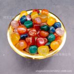 七宝石 彩色玛瑙石装赞修曼扎七宝石花卉多肉铺面鱼缸造景玛瑙石