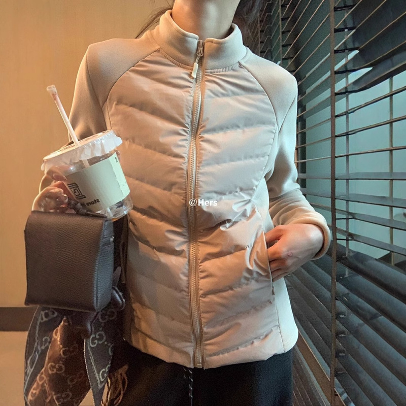 Hers One Spoonful Sweet Simple Daily Outdoor Light Sports Wind Warm Three-Layer Comfortable Heating Warm Down Jacket Coat Hers One Spoonful Sweet Simple Daily Outdoor Light Sports Wind Warm Three-Layer Comfortable Heating Warm Down Jacket Coat