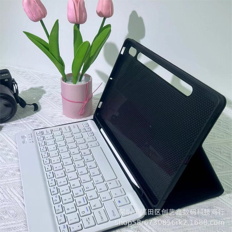 Suitable for Samsung A8 tablet protective case S6lite10.4 with pen slot, TabA9+ case, S9FE12.4 keyboard Suitable for Samsung A8 tablet protective case S6lite10.4 with pen slot, TabA9+ case, S9FE12.4 keyboard