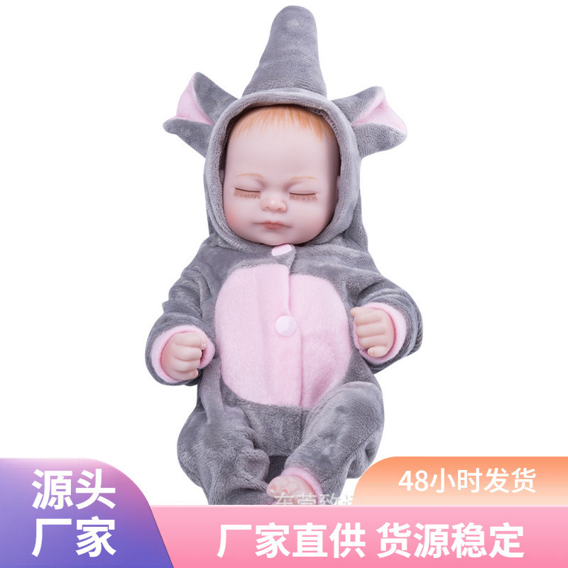 Juguetes infantiles para niños muñecas domésticas pesadas centímetros muñecas de simulación 10 juguetes para niñas 28 pegamento suave