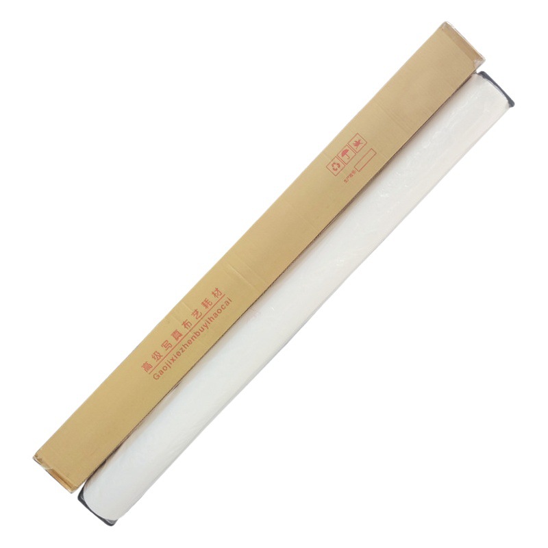 Lino de grano fino mezclado recubierto lienzo impermeable mate algodón lienzo pintura marco tinte cara débil solvente Guangzhou