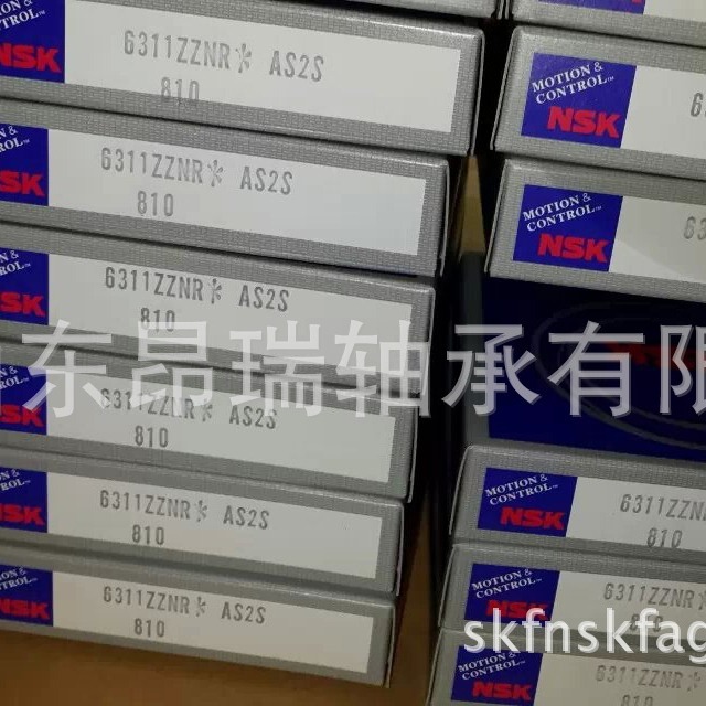 日本NSK   6311ZZNR  高速电机深沟球轴承6312ZZNR