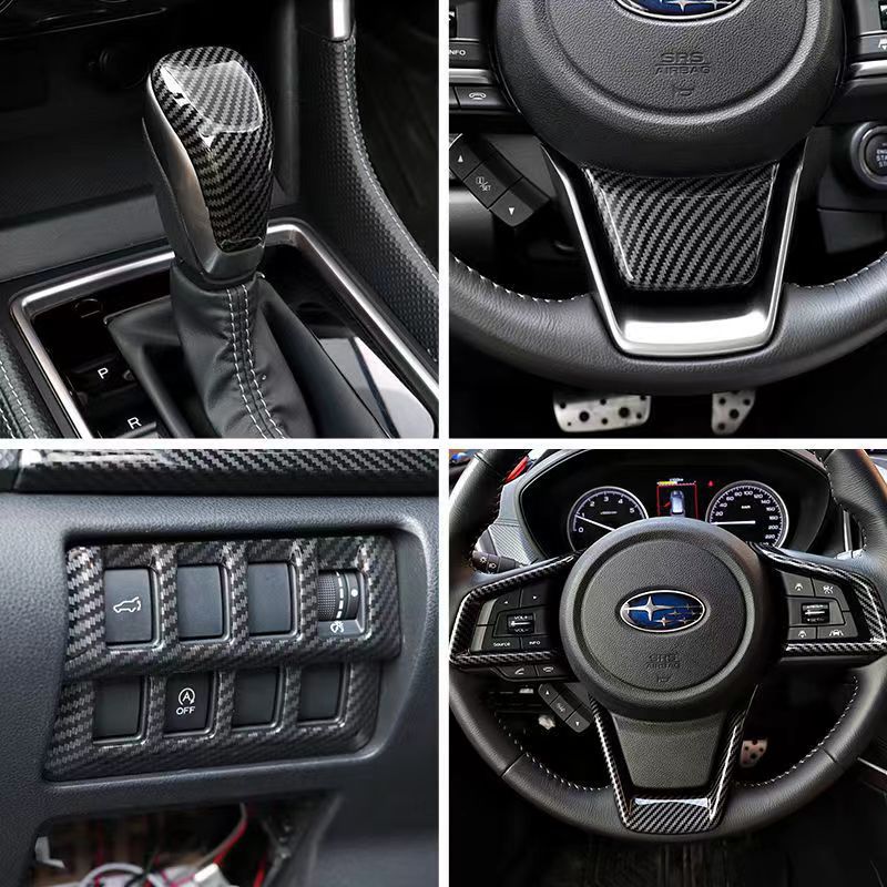 Suitable for 19-22 Forester instrument panel air outlet gear frame steering wheel button glass lift interior