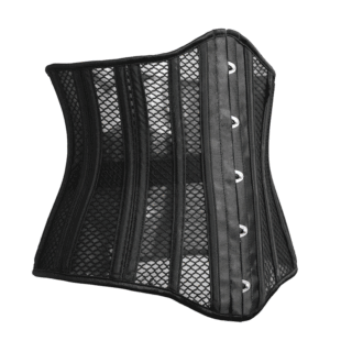 26钢骨收腹带 夏季网孔鱼骨腰封 corset 欧美大码女束腰塑身衣-阿里巴巴