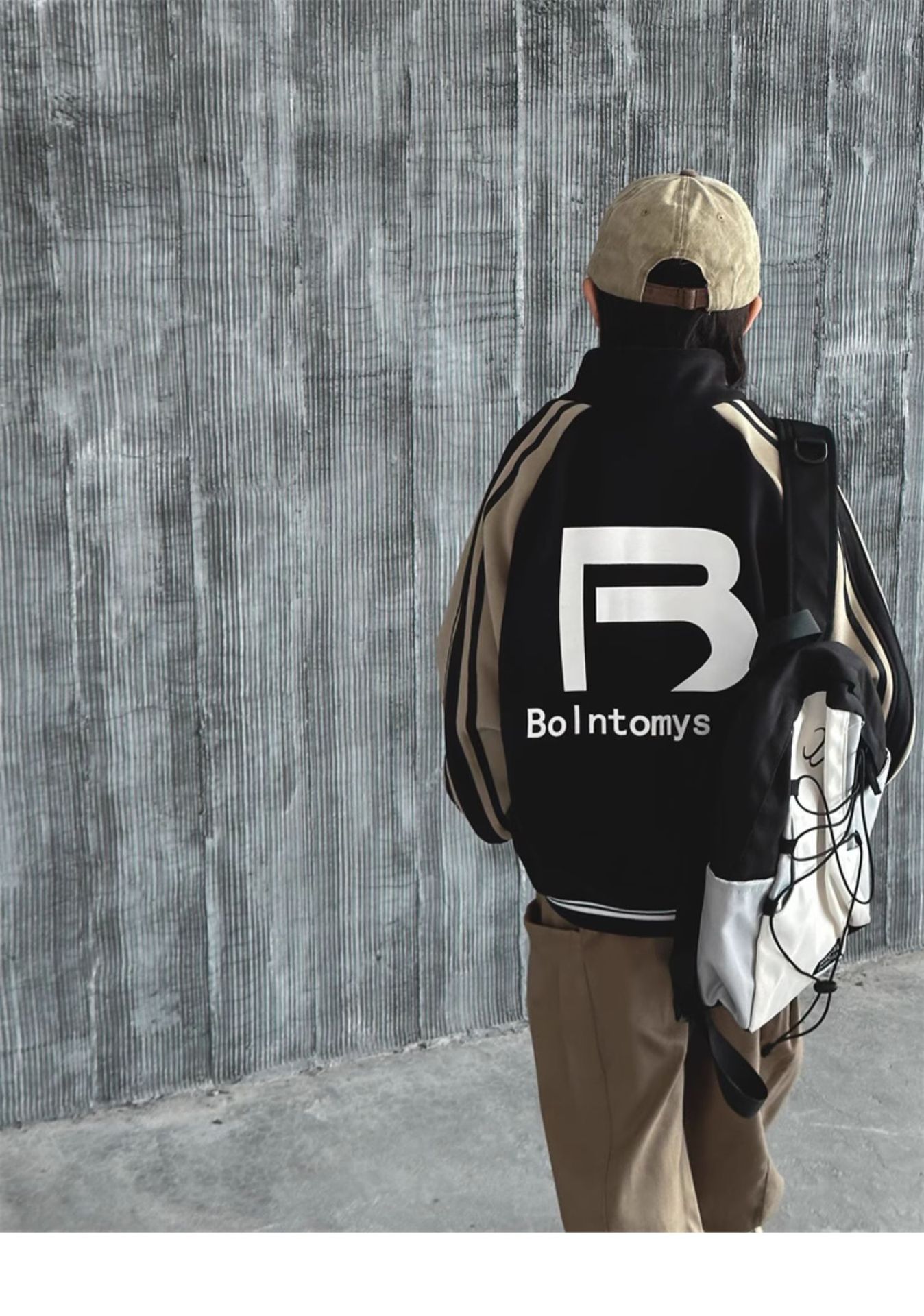 2024 New Loose Jacket, Spring and Autumn Versatile Cardigan, Boys' Handsome Hoodie, Baseball Jacket_voghion.com