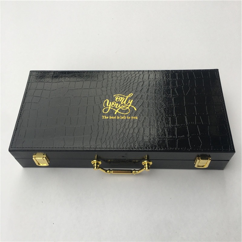 厂家销售/皮质礼品包装盒   皮质化妆品套盒