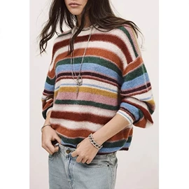 女式针织衫;女式衬衫;休闲裤