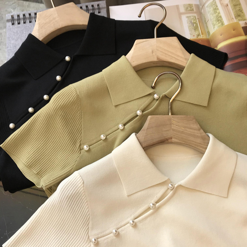 Small design fashionable knitted cheongsam