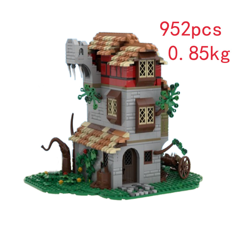 Castle Building Blocks Diy Educational Toy Model For Children_voghion.com