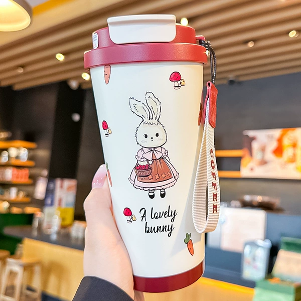 Red, cute, 500 ml