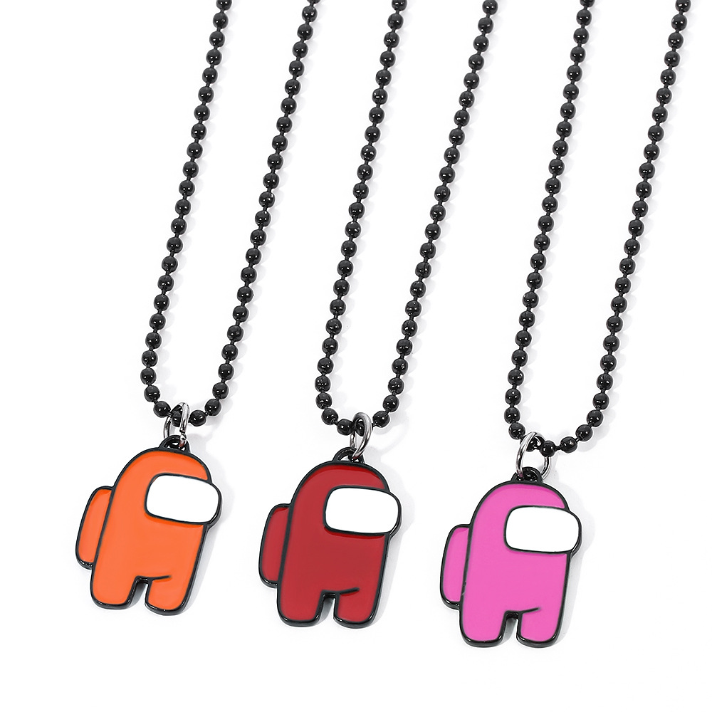 Transfronterizo nuevo al por mayor entre nosotros juego periférico collar espacio Hombre Lobo matando collar en stock