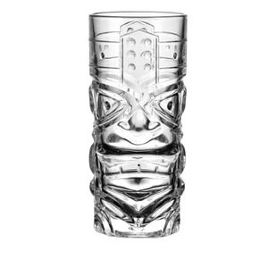Wholesale glass beer mug creative grimace draft beer mug bar beer mug household lion face juice mug transparent water mug
