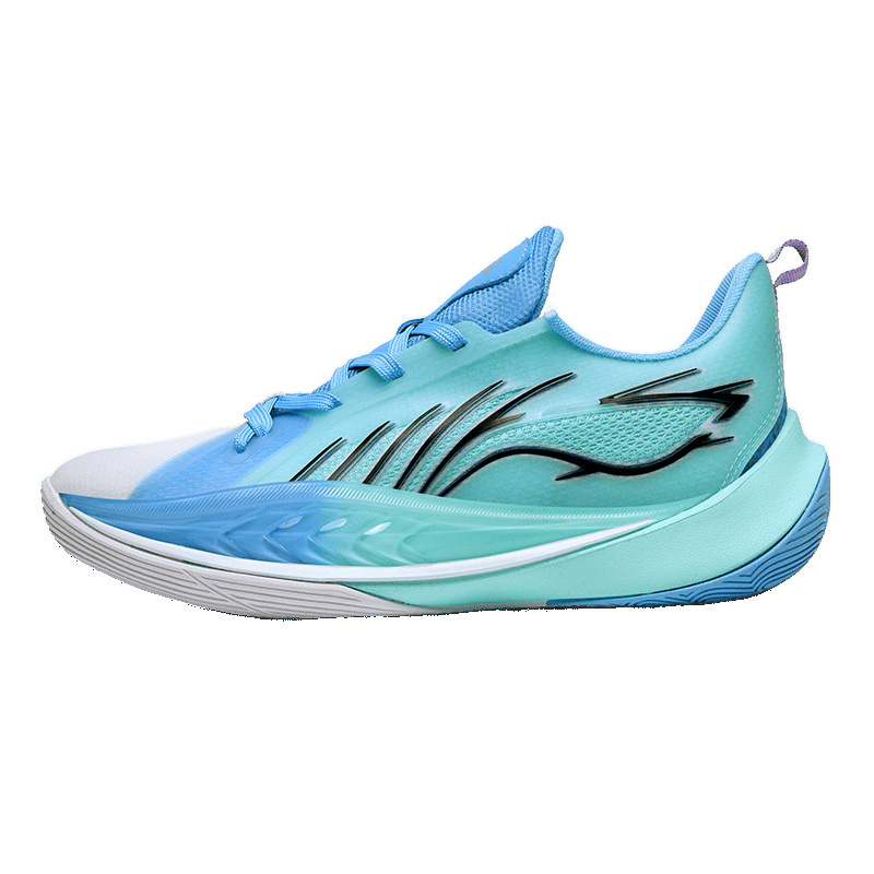 Zapatos de baloncesto anti-deslizante de combate real para jóvenes, zapatos de baloncesto de alto nivel para hombres y mujeres, zapatos deportivos ligeros de moda nocturna. image 5