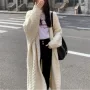秋冬跨境中长款外穿毛衣