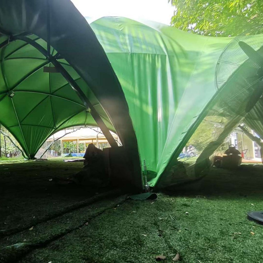 Campamento de gran superficie al aire libre campamento de gran tamaño campamento de hotel de gran tamaño campamento de restaurante