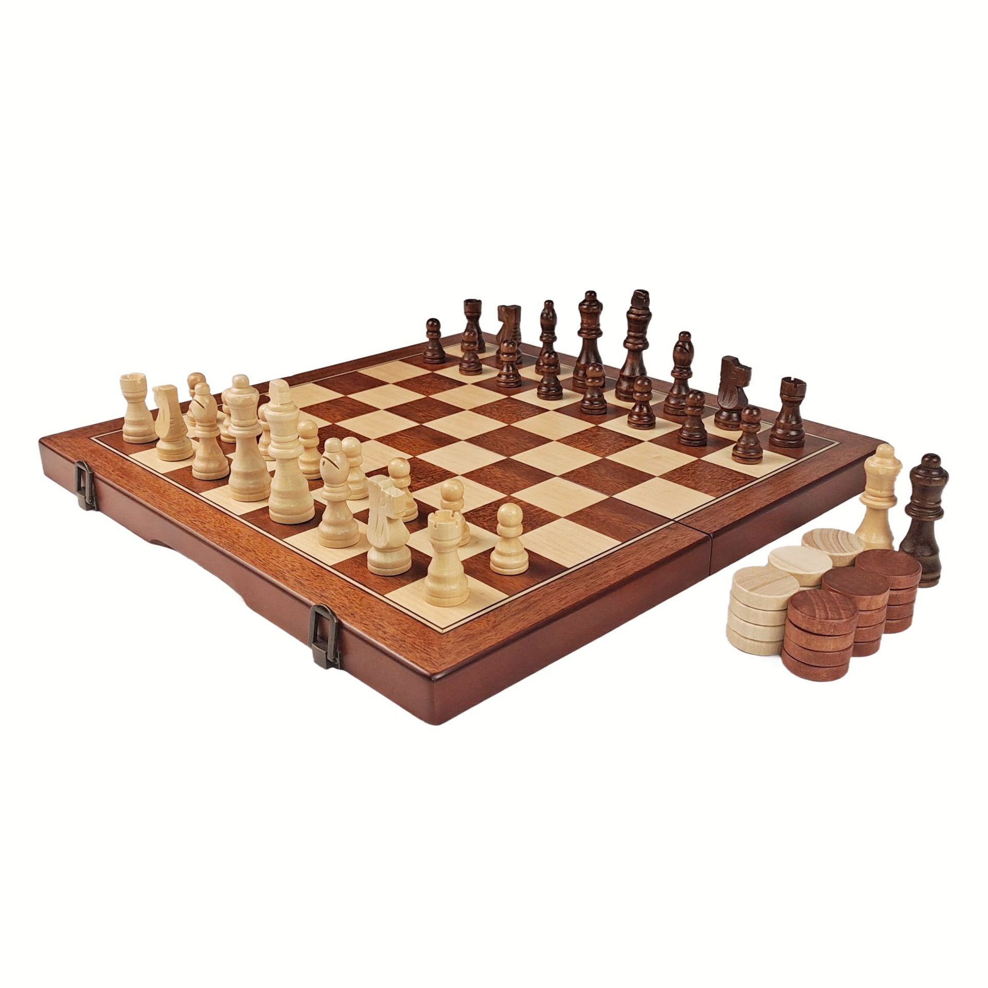 Juegos de ajedrez de alta calidad juegos de ajedrez para adultos juegos de niños y estudiantes juegos de ajedrez de madera magnéticos plegables