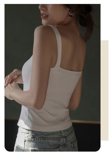 Women's Summer Tank Top Bralette Outerwear Base Layer Innerwear Sexy High-End Student Versatile Sport Bralette