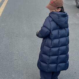 小满鹅儿童羽绒服加厚中长款白鸭绒宝宝中大童男女童冬装外套新品