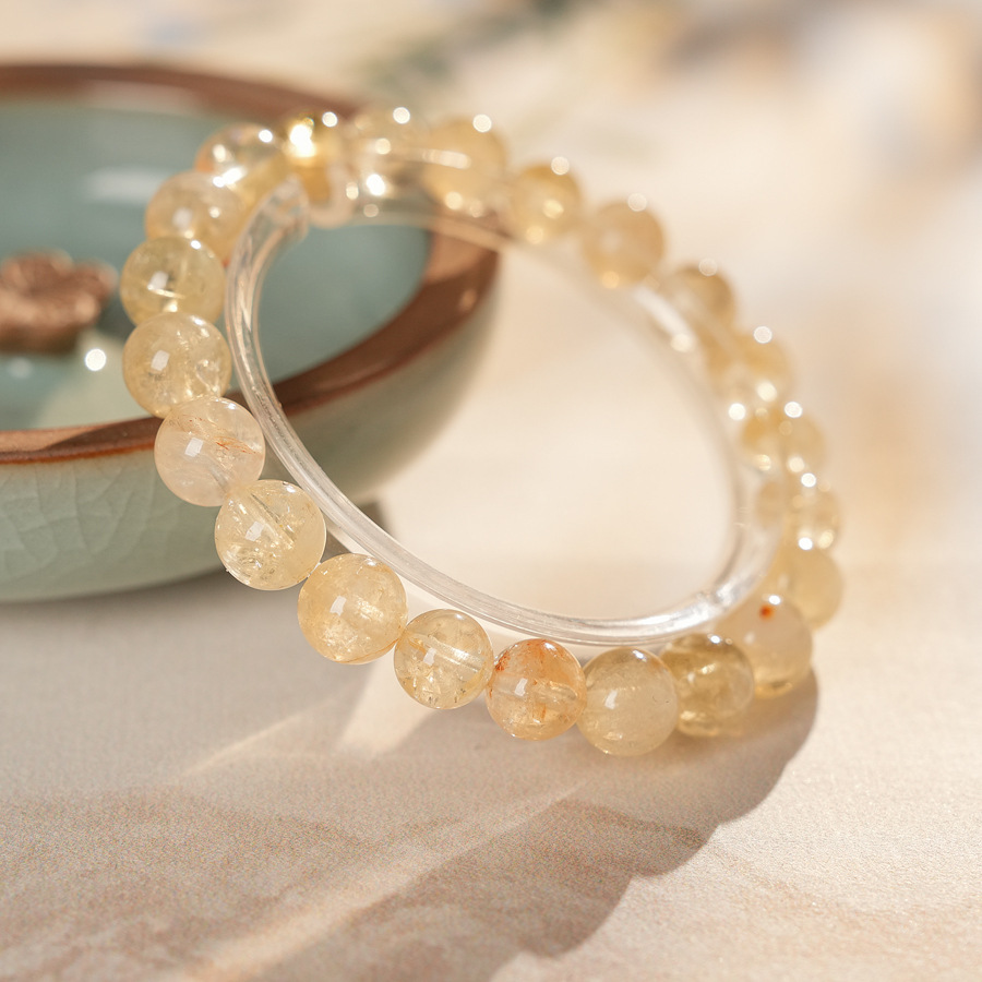 Pulsera de granate de ojo de tigre de cristal natural, nueva pulsera de todo fósforo de estilo nacional de estilo chino, joyería de novia de alta gama de lujo ligero