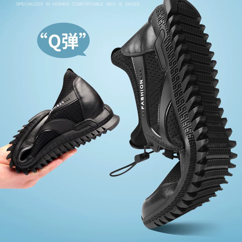 Обувь Gao Ge, увеличивающая рост, Мужская универсальная модная обувь для бега 6,5 см, Спортивная повседневная обувь, мужская обувь, увеличивающая Невидимый Внутренний рост