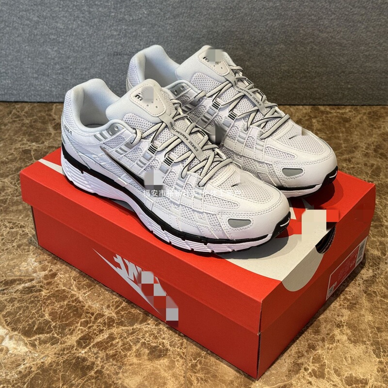 P6000 Men's Sports Shoes Summer Retro Running Shoes Style Breathable Lightweight Cushioning Dad Shoes Men's and Women's Sports Shoes