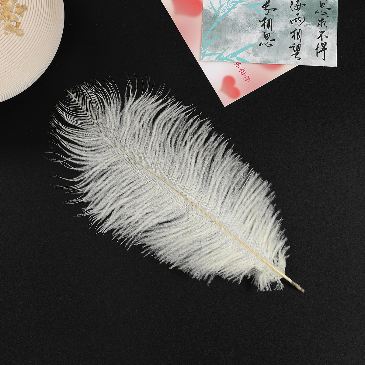 Flores en busca de estilo de día de San Valentín en línea sobre rojo papel de flores de Sydney papel de alto nivel extraíble algodón de leche sobre flores de material completo