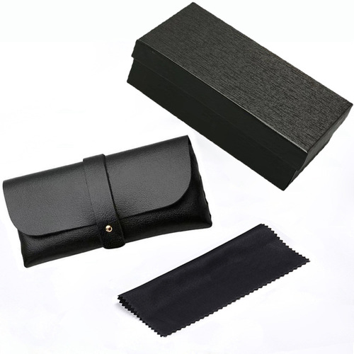 Black Suitcase Minimalist Storage Box Sunglasses Box Pressure-Easy Sunglasses Box for Printing