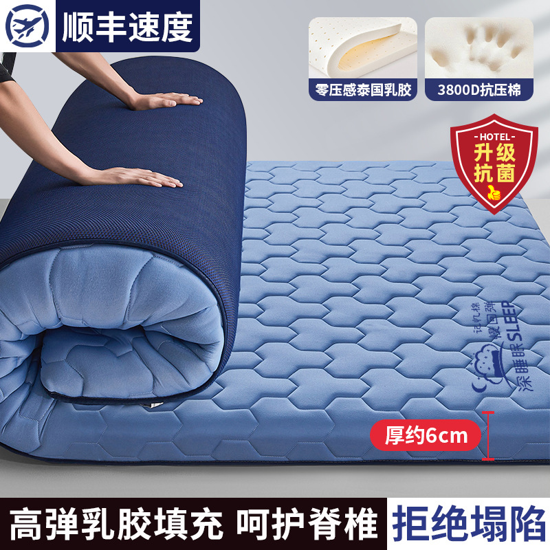 Colchón de látex cojín dormitorio cojín dormitorio dormitorio cojín de tatami individual alquiler cojín de alquiler