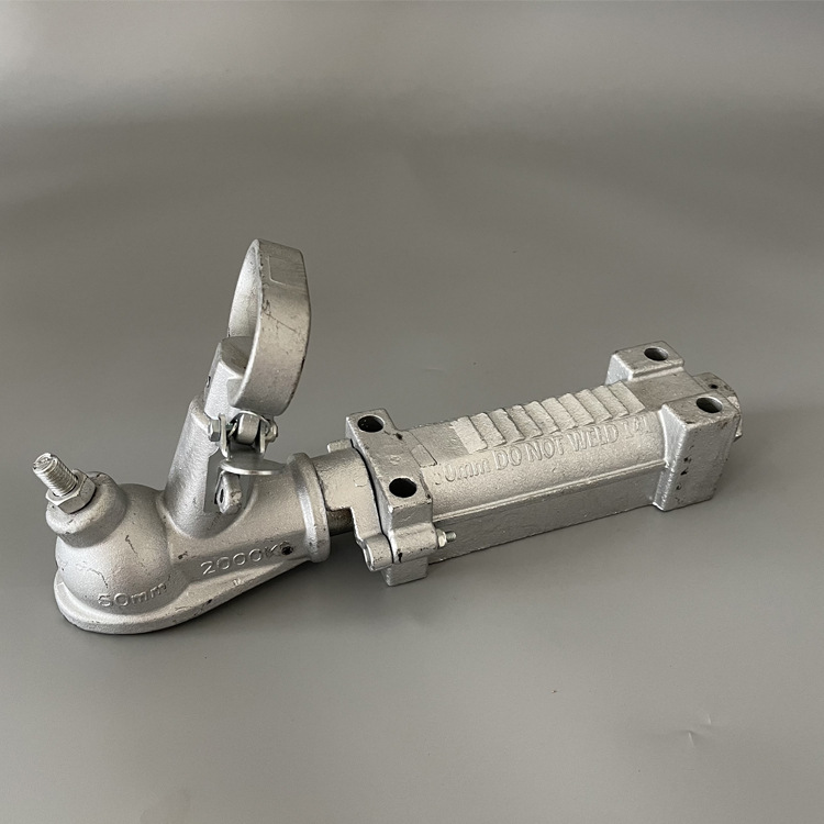 Australian-Style Impact Hydraulic Connector Trailer 50-Ball Hitch with Handbrake Rv Atv Yacht Trailer Modification Accessories