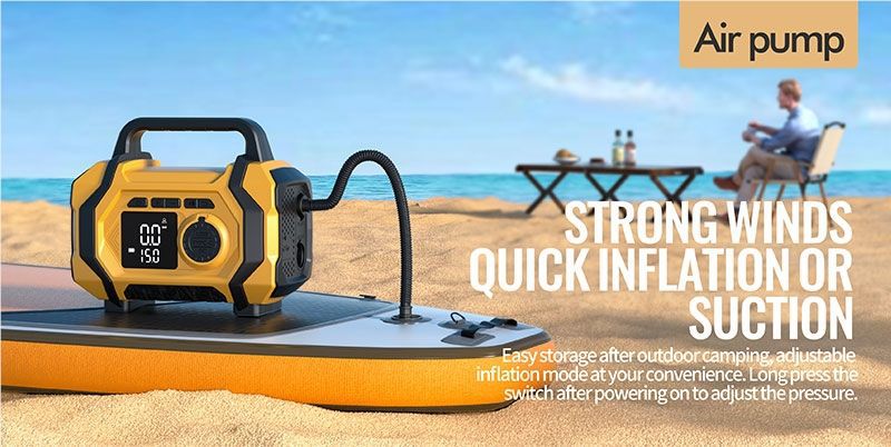 Emergency Start-Up Power Supply, Strong Start-Up Generator, Large-Capacity Vehicle-Mounted All-In-One Unit, Emergency Ignition, Power Supply, and Air Pump