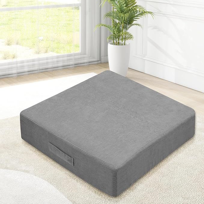 Amazon para adultos y niños Piso futón Meditación Yoga Picnic Al aire libre Cojín cuadrado gigante Explosión al por mayor